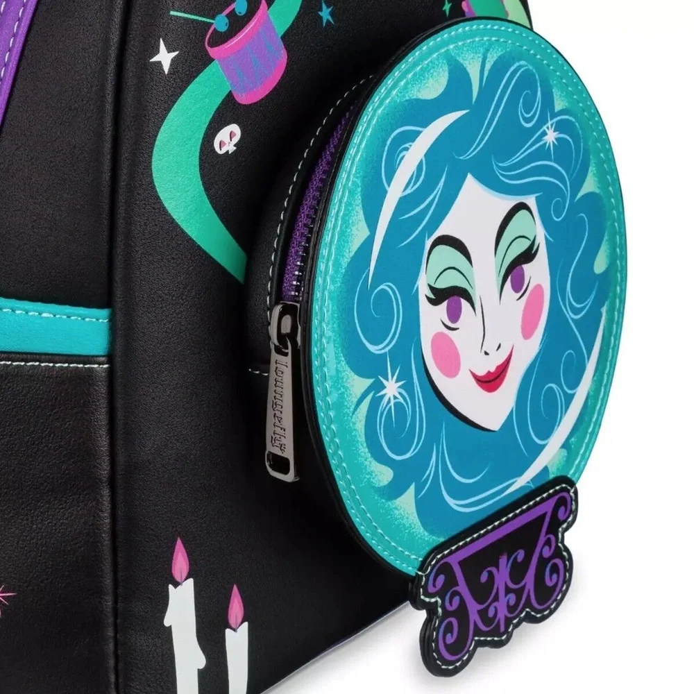 Loungefly Disney Parks The Haunted Mansion Madame Leota Backpack Bag - NEW - Picture 2 of 3